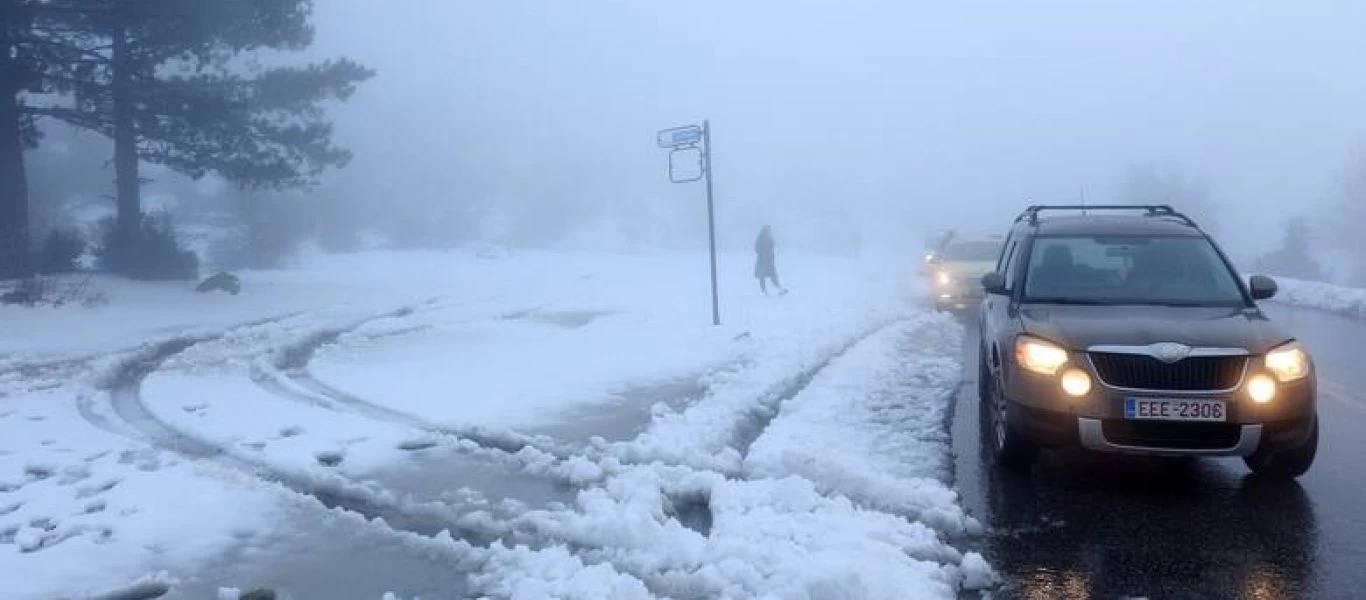 Παγετός στους δρόμους της Βόρειας Ελλάδας - Όλα όσα πρέπει να ξέρουν πεζοί και οδηγοί